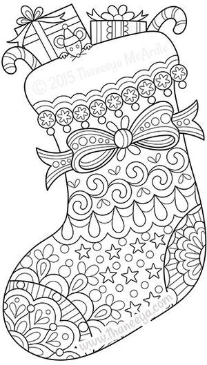 Christmas Colouring Pages Pdf