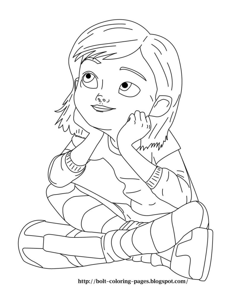Penny Bolt Coloring Pages