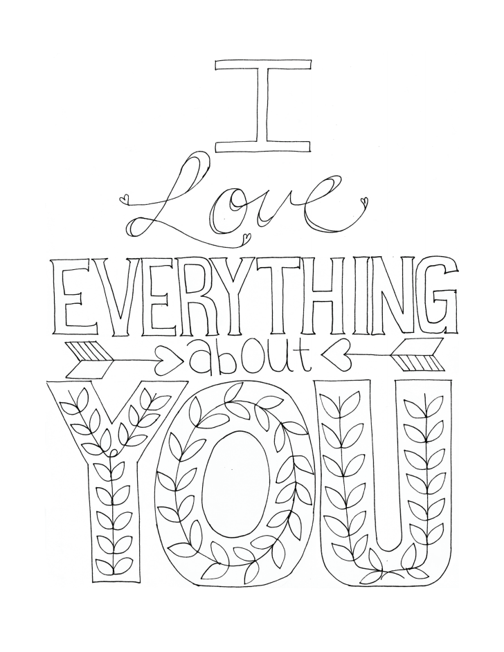 True Love Coloring Pages For Boyfriend