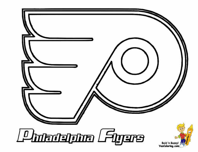 Nhl Hockey Coloring Pages
