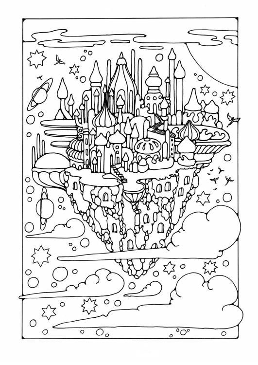City Coloring Pages Printable