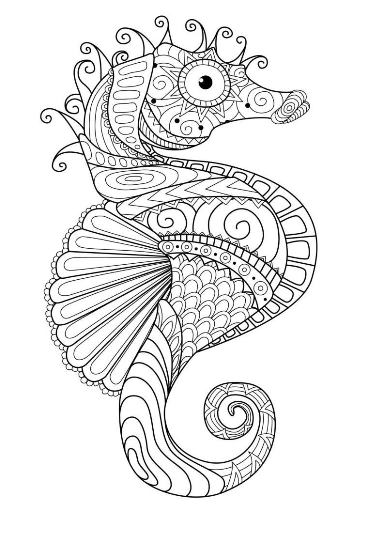 Mindfulness Colouring In Animals