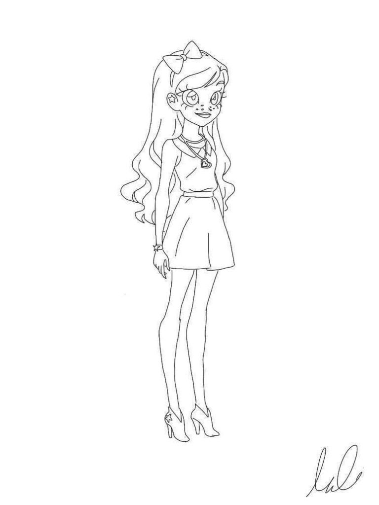 Princess Lolirock Coloring Pages