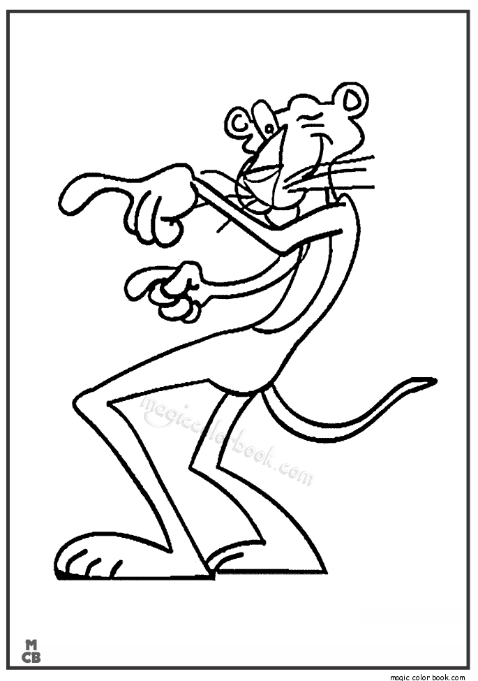 Pink Panther And Pals Coloring Pages