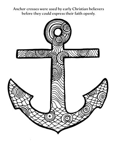 Anchor Coloring Pages