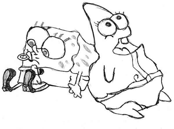 Baby Patrick Coloring Pages