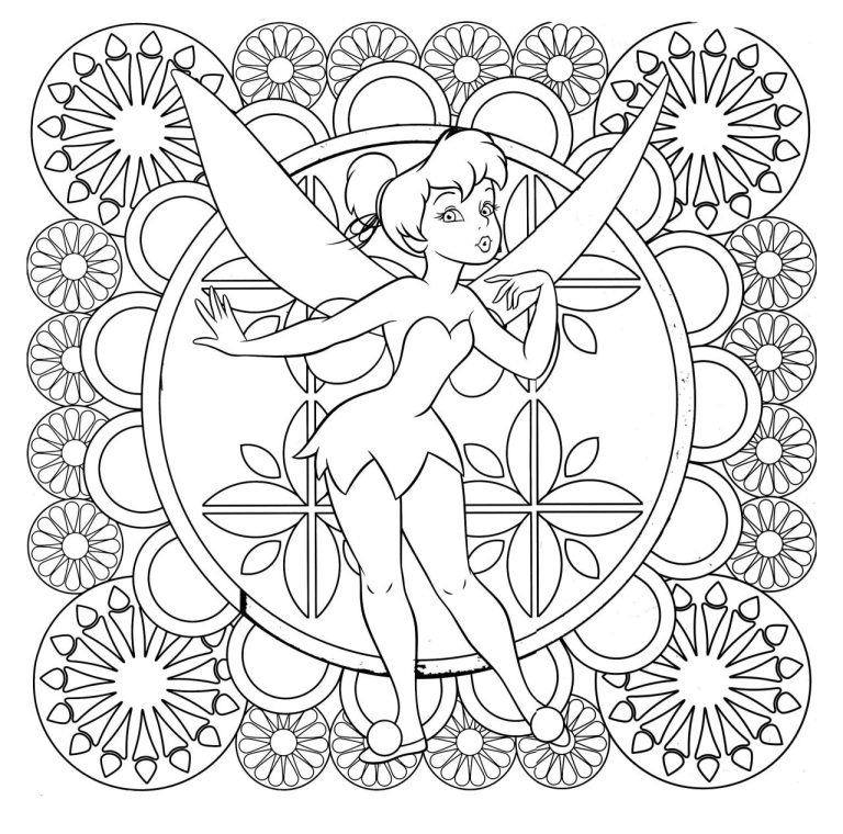 Cute Disney Coloring Pages Hard