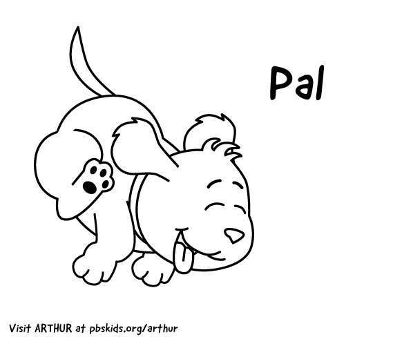 Pbs Kids Arthur Coloring Pages