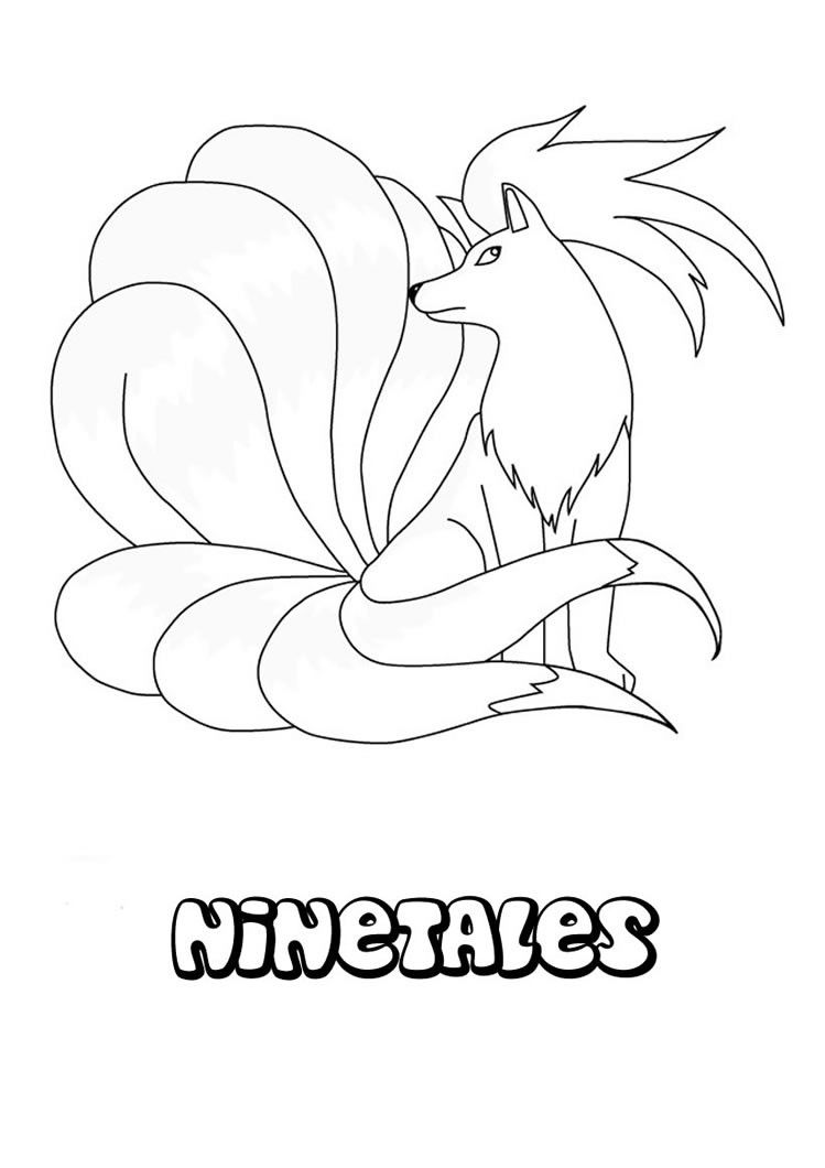 Vulpix Pokemon Sun And Moon Coloring Pages