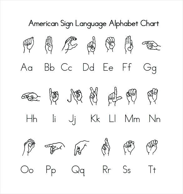 Beginner Sign Language Worksheets Pdf