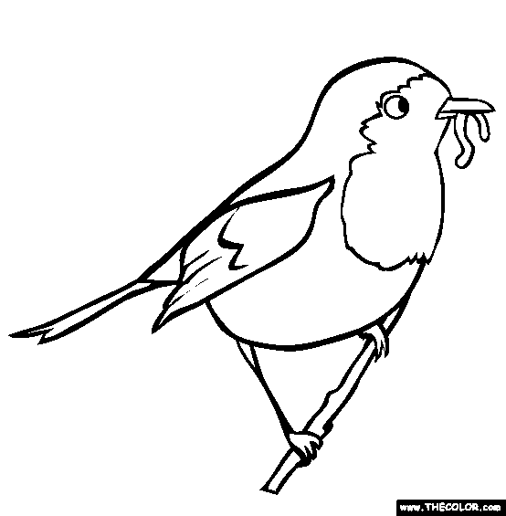 Coloring Page Bird Pictures To Color