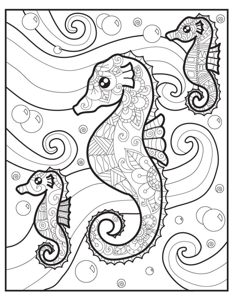 Zendoodle Coloring Books Baby Animals