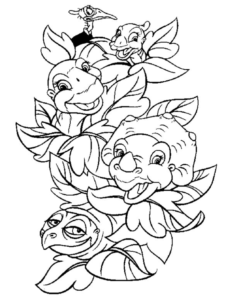 Cera Land Before Time Coloring Pages