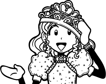 Cute Dork Diaries Coloring Pages