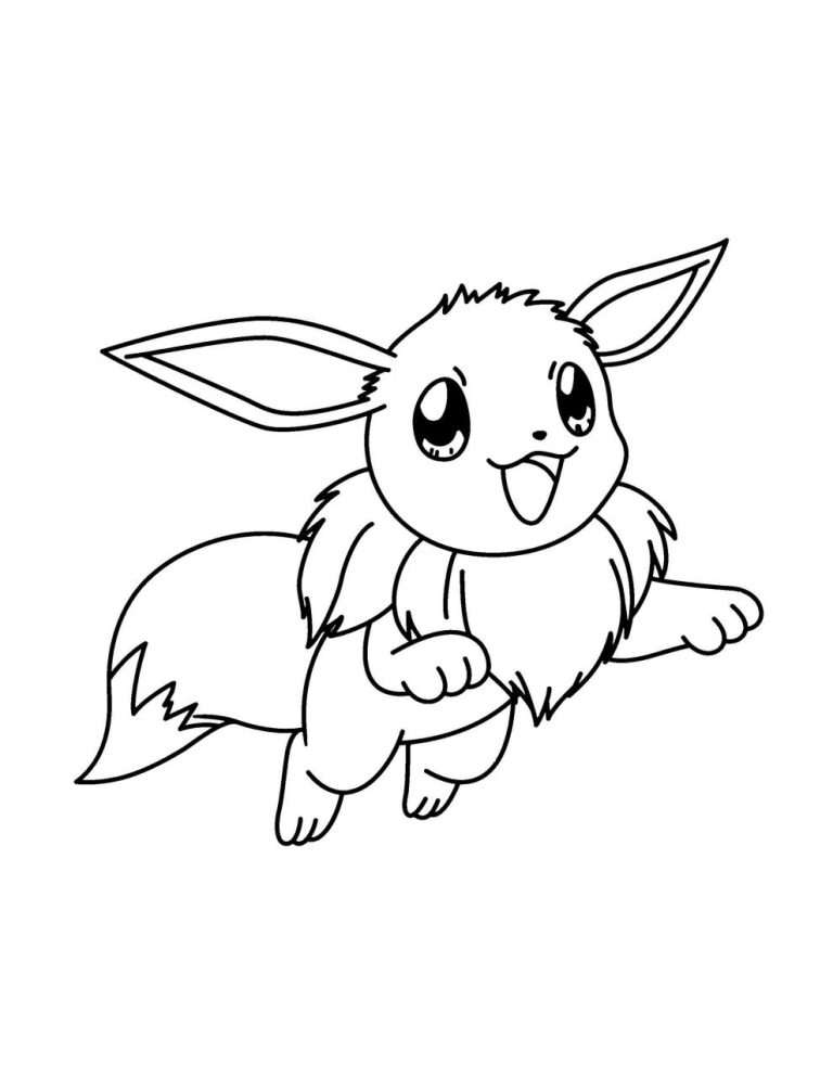 Pokemon Cute Coloring Pages To Print