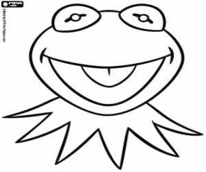 Kermit The Frog Coloring Pages