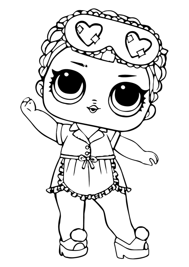 Lol Dolls To Colour In And Print