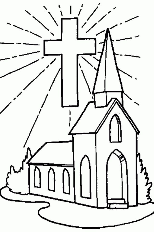 Free Coloring Pages For Children's Church