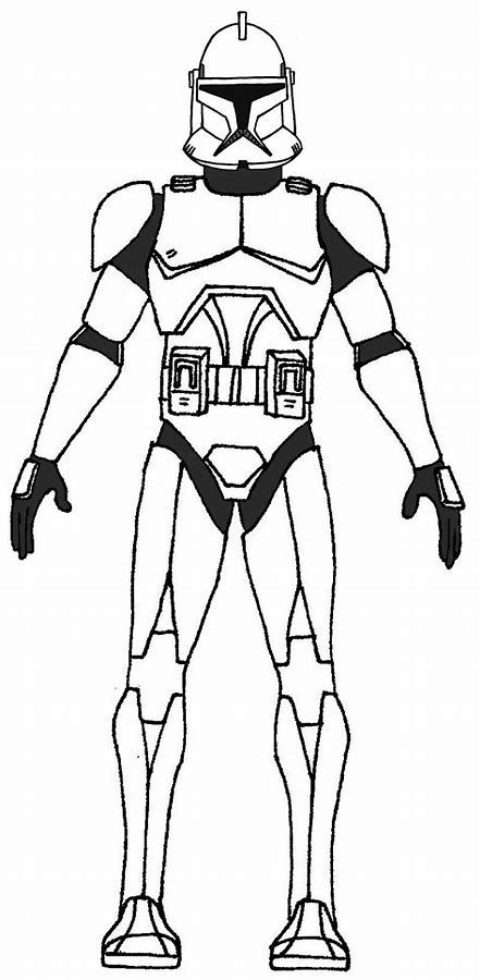 Phase 1 Clone Trooper Coloring Pages