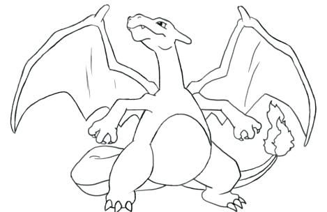 Pokemon Charmeleon Coloring Pages