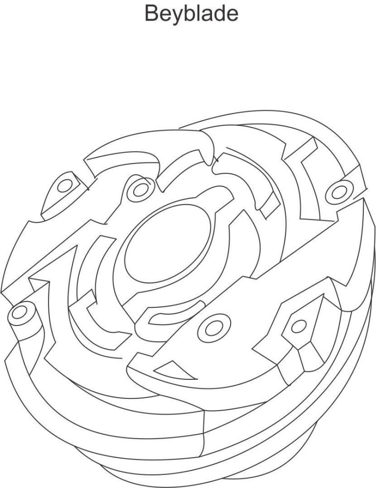 Beyblade Coloring Pictures