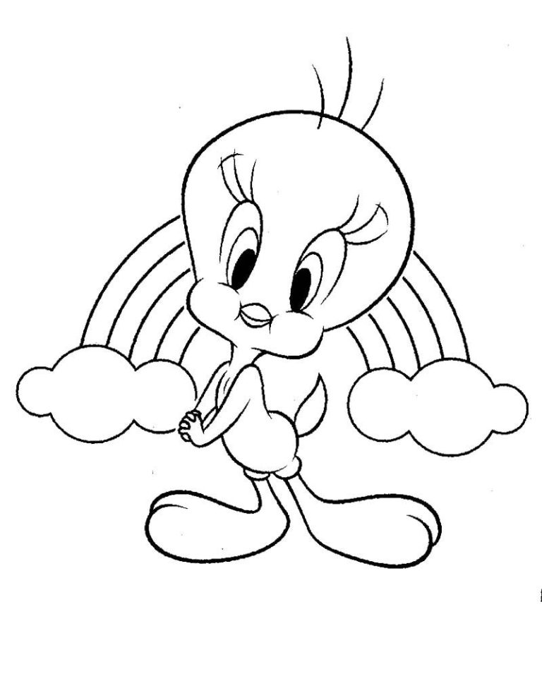 Tweety Bird Pictures To Color