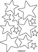 Star Colouring For Kids
