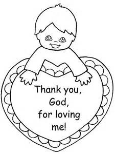 Thank You God Coloring Pages