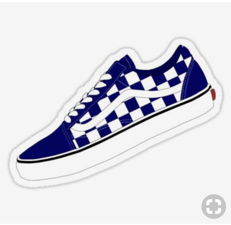 Checkered Vans Coloring Pages
