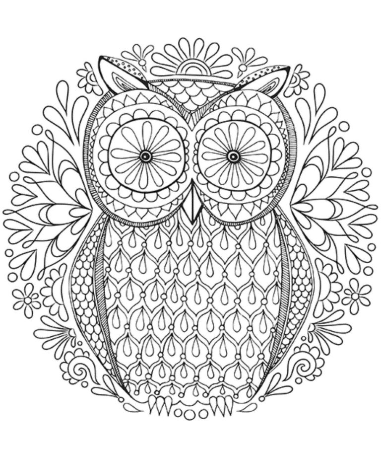 Creative Hard Coloring Pages For Kids