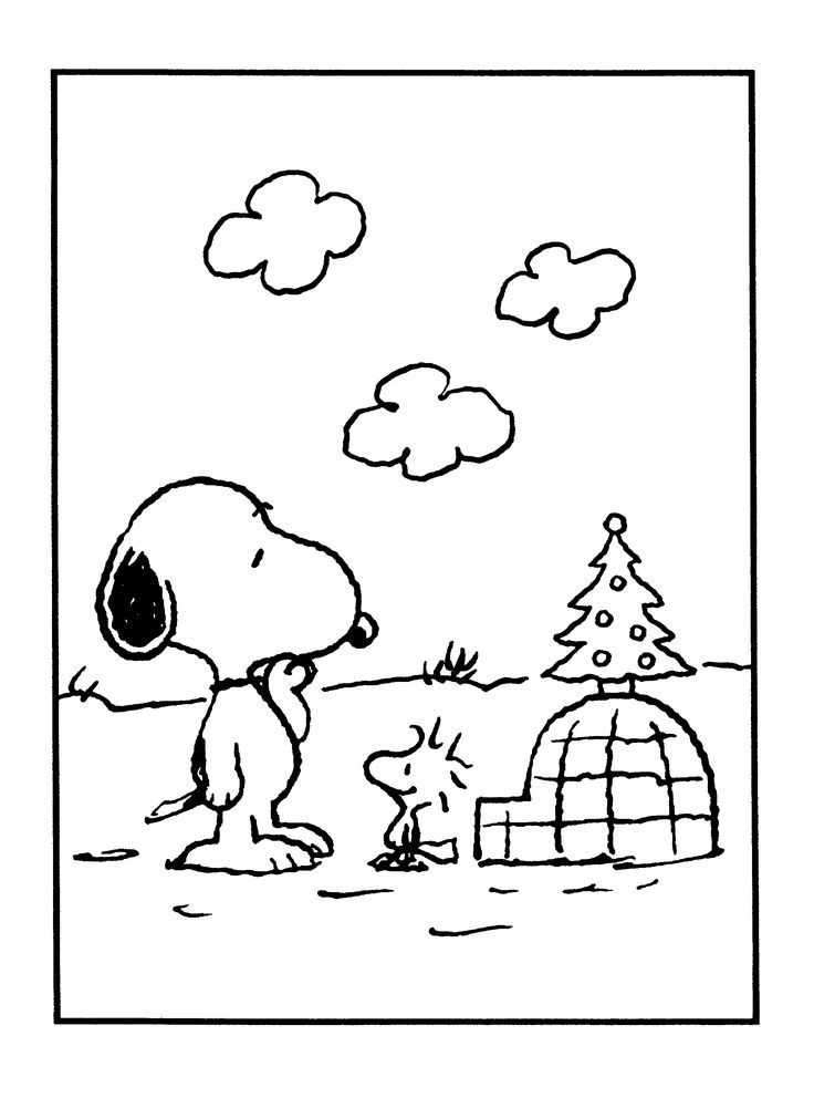 Peanuts Coloring Pages To Print