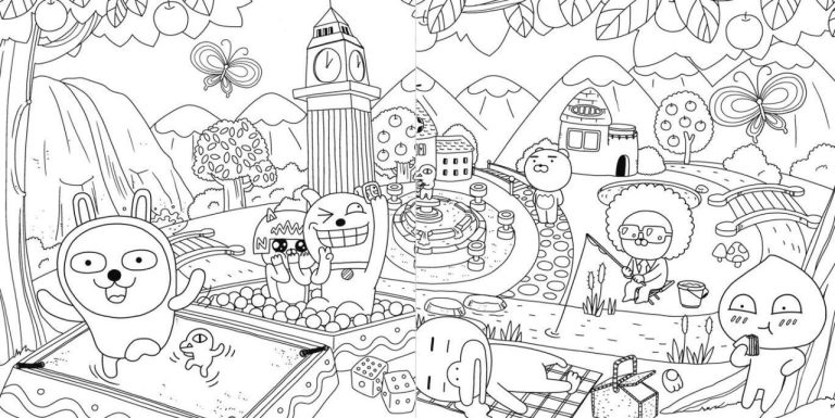 Ryan's World Coloring Pages