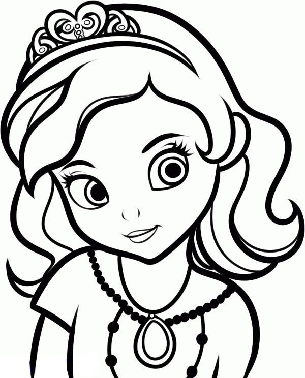 Sofia And Clover Coloring Page