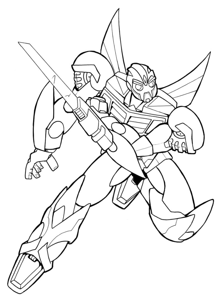 Bumblebee Coloring Page