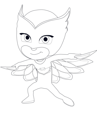 Coloring Owlette