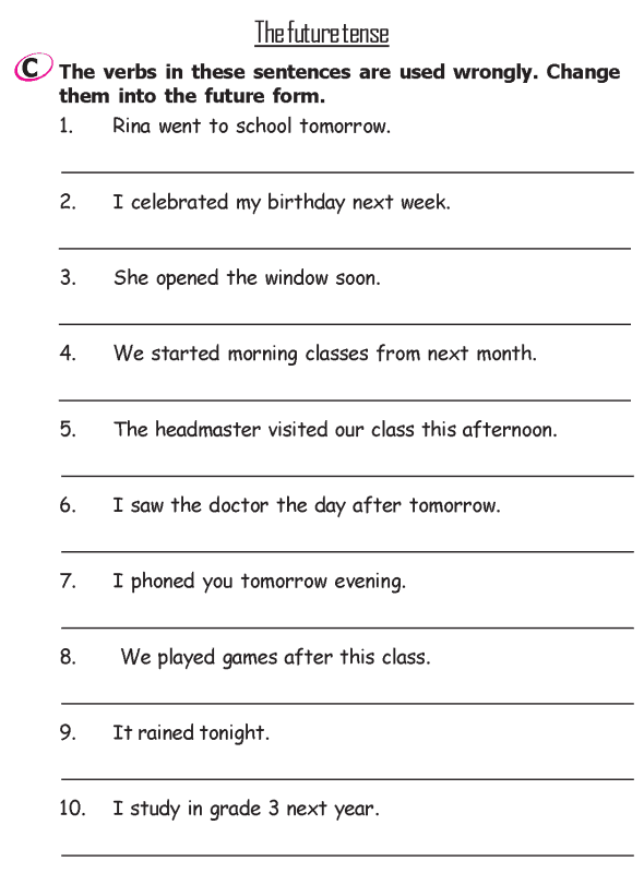2nd Grade English Worksheets Grammar Pdf