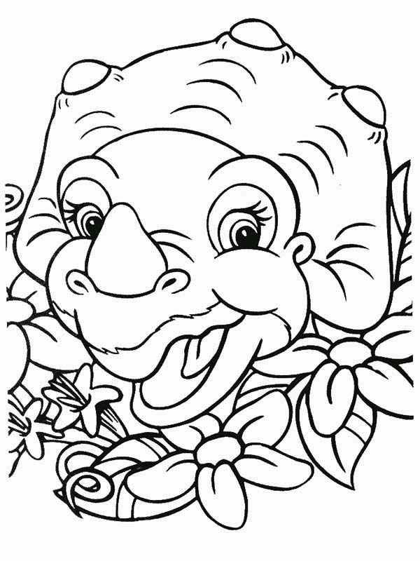 Land Before Time Coloring Pages Pdf