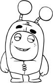 Oddbods Coloring Pages Pdf