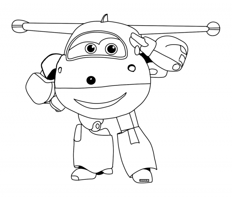 Super Wings Coloring Pages Mira