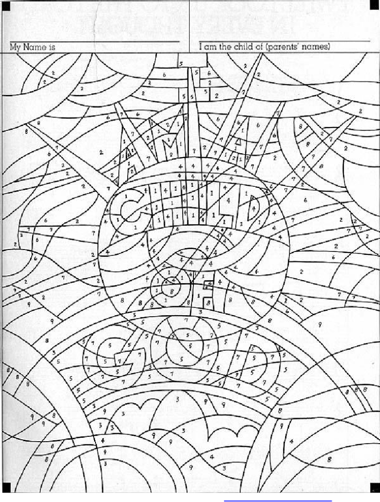 General Conference Coloring Pages 2020