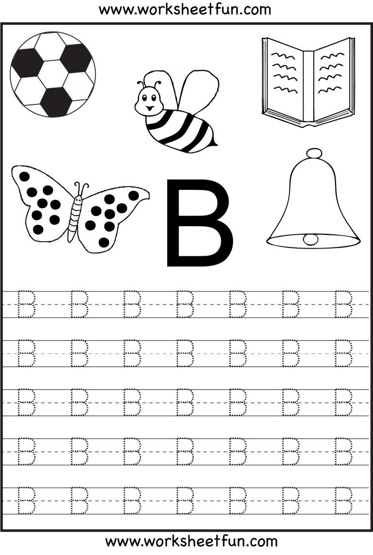 Printable Letter Worksheets For Preschool