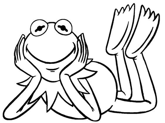 Kermit The Frog Coloring Page Meme