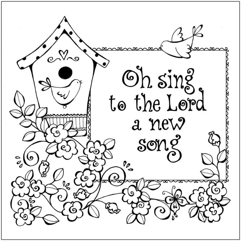Faith Coloring Pages For Kids