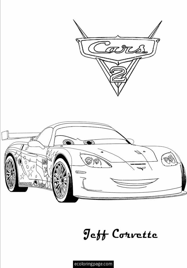 Corvette Z06 Corvette Coloring Pages