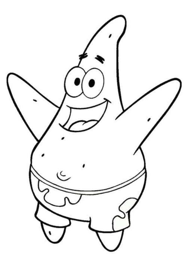 Patrick Coloring Pages Spongebob