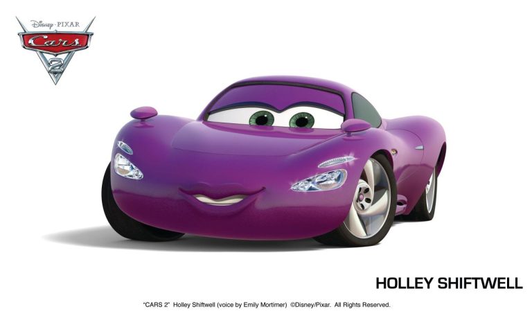 Holley Shiftwell Cars 2 Coloring Pages