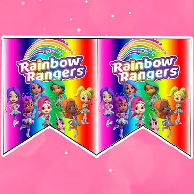 Anna Banana Rainbow Rangers Coloring Pages