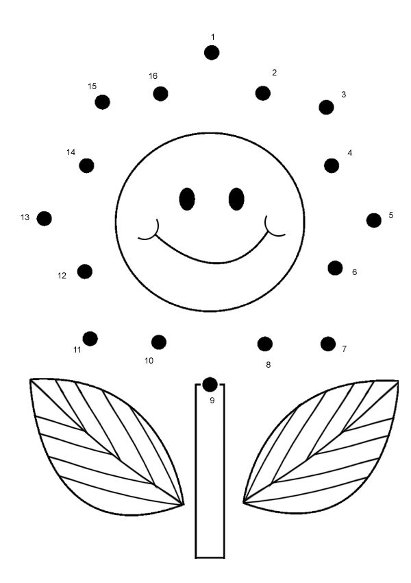 Printable Dot To Dot Pictures For Preschoolers
