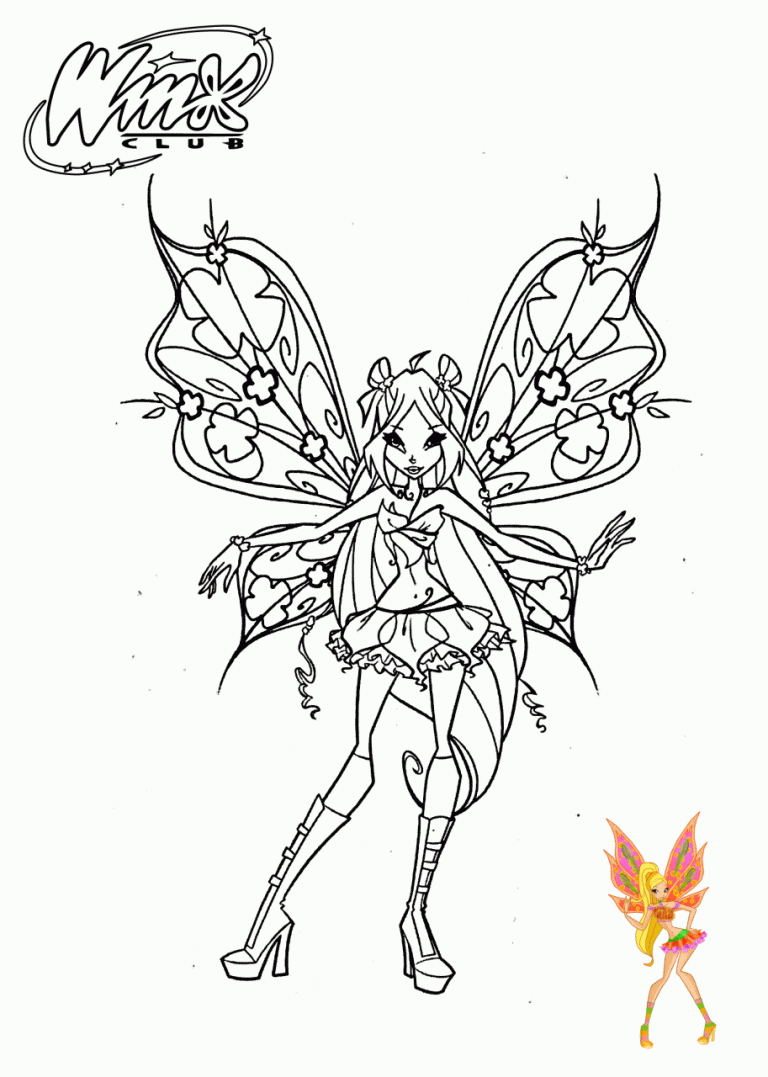 Winx Coloring Pages Printable