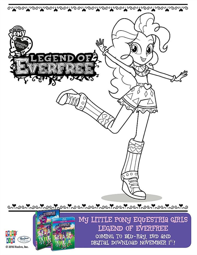 Mlp Equestria Girls Colouring Pages